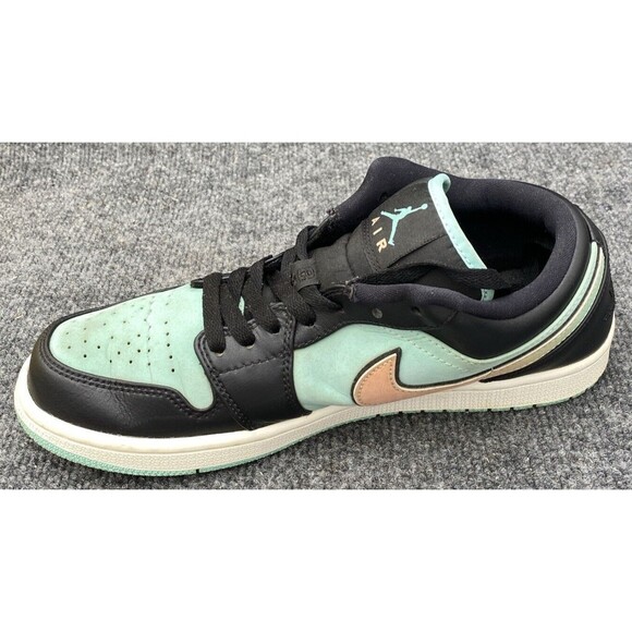 Air Jordan 1 Low SE Tropical Twist Men\'s Size 9.5 Teal Black Sneakers CK3022-301 main image 9
